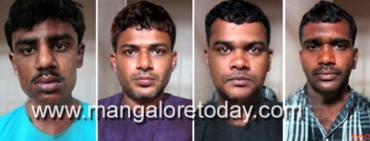 Cops arrest 4  for planning to loot businessmen in Kasargod